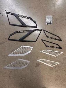 DRT Polaris RZR Pro R/Turbo R Aluminum Complete Intake Vent Set - Foto 1 di 1