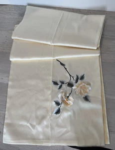 Elegante bufanda china de seda bordada a mano Suzhou bordada a mano: flor - Imagen 1 de 12