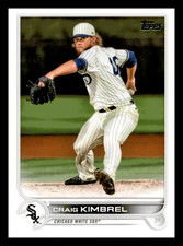 2022 Topps Craig Kimbrel  Chicago White Sox #2 Centered Mint