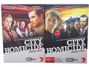 City Homicide Series 1 & 2 Region 4 DVD 2006-7 Australian TV Aaron Pedersen EXC - Picture 1 of 15