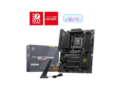 MSI MAG B850 TOMAHAWK MAX WIFI AM5 AMD B850 SATA 6Gb/s 5G Network Wi-Fi7 DDR5 Mo - Image 1 of 4