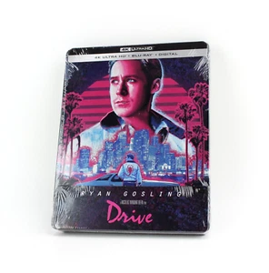 DRIVE 4K STEELBOOK Packed Safely w/Protector | NEW & SEALED - Picture 1 of 8
