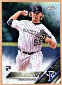 JON GRAY - 2016 TOPPS CHROME REFRACTOR RC - Picture 1 of 2