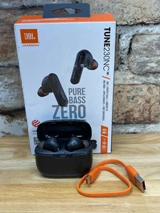 JBL - Tune 230NC True Wireless Noise Cancelling In-Ear Earbuds Black - Picture 1 of 4