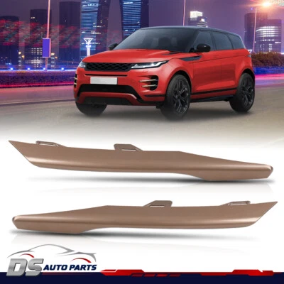 Pair Lower Fog Light Lamp Strip Trim Fit For 20-22 Land Rover Range Rover Evoque - Image 1 of 4