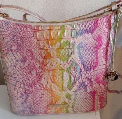 Bandolera Brahmin Optimism Katie NUEVA CON ETIQUETAS $215 VENTA DE VIERNES NEGRO TEMPRANO Foto 1 de 4