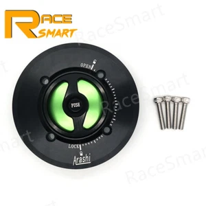 Keyless Fuel Gas Tank Cap Cover For APRILIA Tuono V4R 2011 - 2017 2016 2015 2014 - Picture 1 of 9