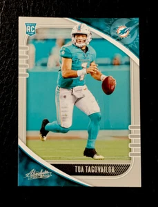 Tarjeta de novato Absolute Football Tua Tagovailoa #194 2020 Miami Dolphins RC (TT03) - Imagen 1 de 2
