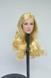 1/6 Valkyrie Female Blonde Hair Head Sculpt Model Toy For 12" PHICEN Figure Body - Picture 1 of 7