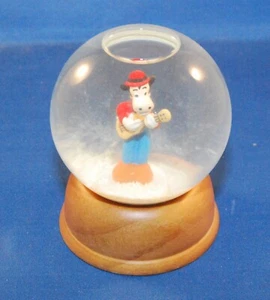 Vintage First Limited Edition Disney Crystal Snow Globe Horace Horsecollar - Picture 1 of 4