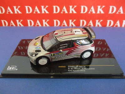 Die cast 1/43 Modellino Auto Citroen DS3 WRC N7 Rally Sweden 2012 N. Al-Attiyah - Immagine 1 di 4