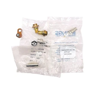 6 pcs Assorted BNC SHV Lug Connectors Kings Electronics , Newark, Burndy and AMP - Picture 1 of 9