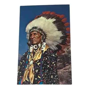 Postal Completa Regalia Cultura Nativa Americana De Colección B83 - Imagen 1 de 2