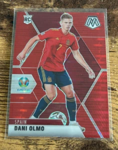 2021 PANINI MOSAIC UEFA EURO 2020 MOSAIC RED #164 DANI OLMO RC - Picture 1 of 1