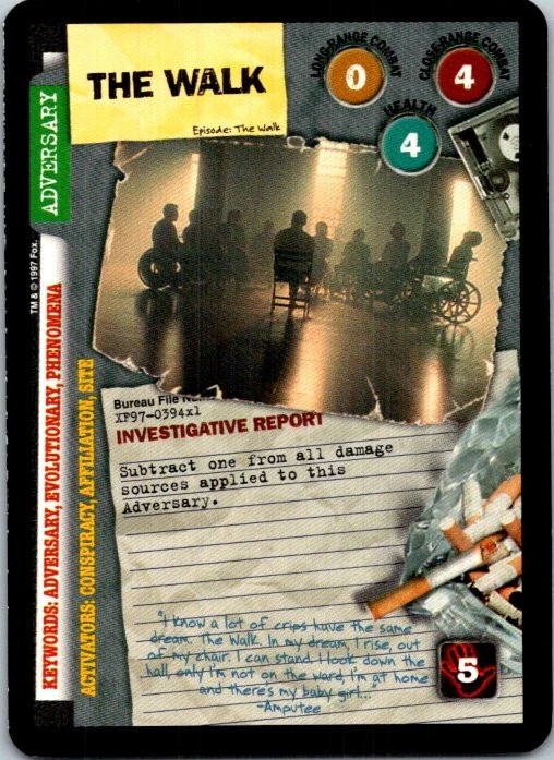 X-Files 101361 CCG The Walk  - Image 1 of 1