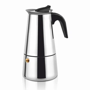 Cafetera italiana Haeger SS Moka POT 10 Tazas Inox **Sin embalaje original** - Imagen 1 de 1