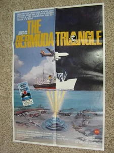 Vintage THE BURMUDA TRIANGLE 1978 27x41 - Movie Poster Charles Bierlitz - Bild 1 von 1