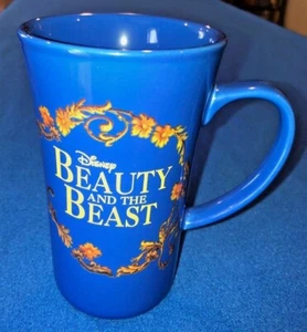 Disney Beauty And The Beast Blue Broadway Musical Ceramic Mug 12 Ounces - Picture 1 of 10