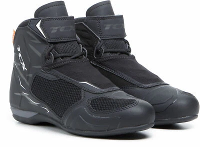 SCARPE ESTIVE STIVALI BOOTS MOTO TCX R04D AIR ROAD BLACK GREY NERO TG 46 - Immagine 1 di 3