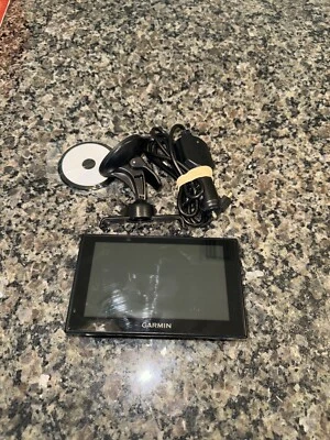 GARMIN Black Nüvi 2589LMT 5" Screen GPS Bluetooth Maps With Cord - Works - Image 1 of 3