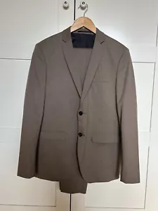 Beige brauner Anzug Herren von Selected Größe 48 | Top Zustand - Bild 1 von 7