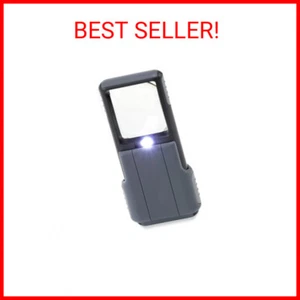 Carson MiniBrite LED Lighted Slide-Out Aspheric Magnifier with Protective Sleeve - Picture 1 of 2