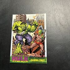 11d The Incredible Hulk Marvel 2003  Topps #9 Gamma Envy