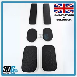 Black Transit Custom Van C Pillar Rear Light Access Covers Camper Conversion - Picture 1 of 11