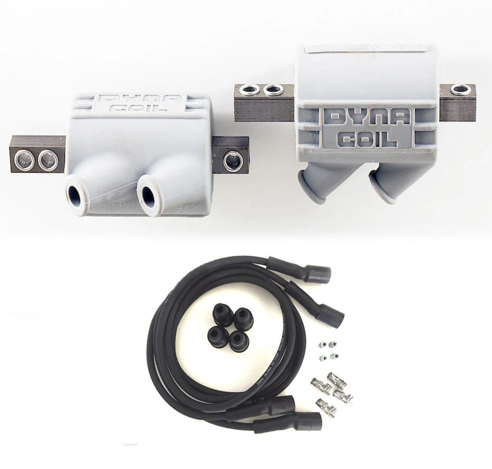 Bobinas de encendido Dyna 2,2 ohmios doble salida DC4-1 cables DW-200 Honda CB750 CB 750 Foto 1 de 1