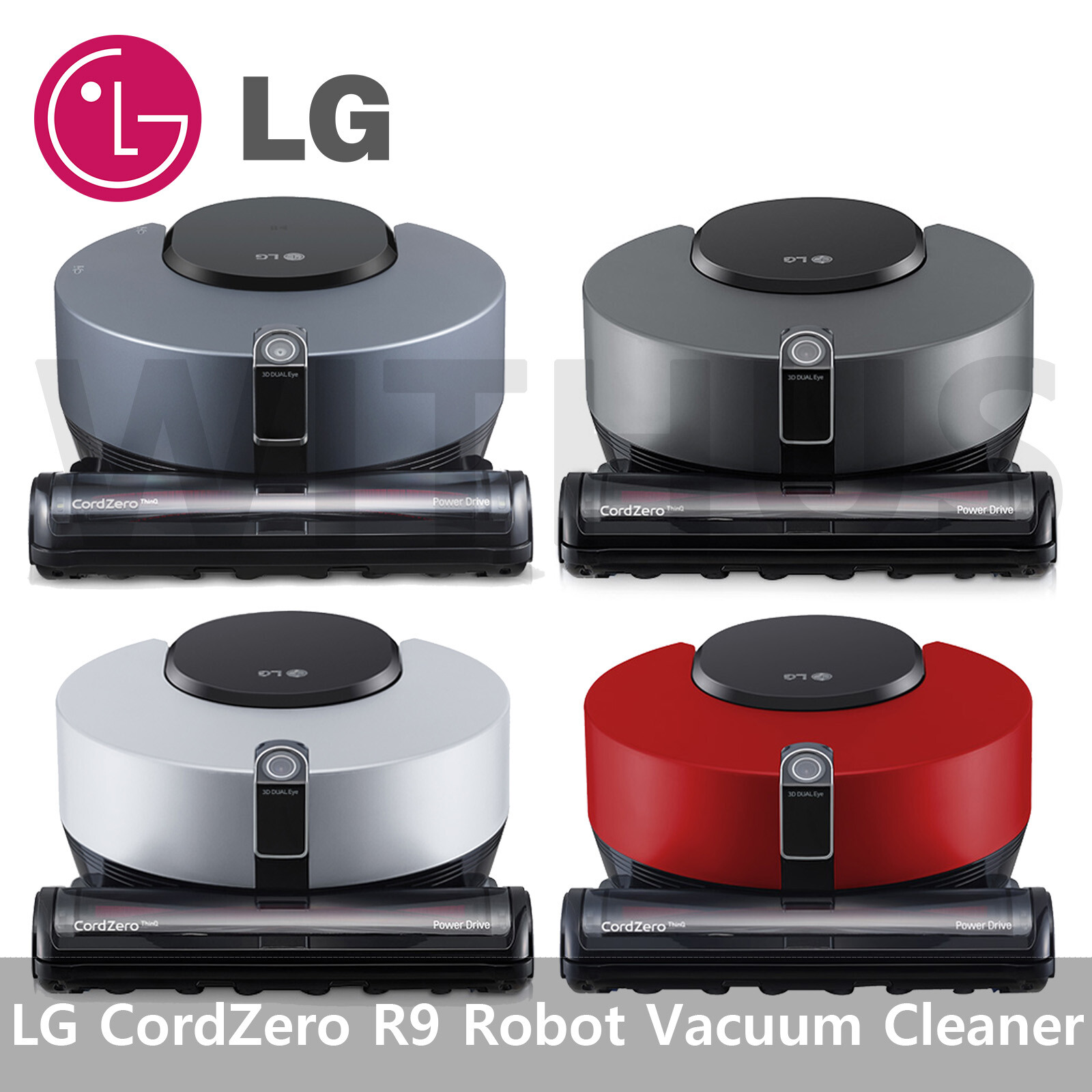 LG CordZero R9 ThinQ Robot Vacuum 