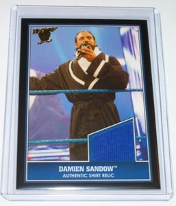 2013 Topps Best of WWE camiseta reliquia Damien Sandow Mizdow TNA - Imagen 1 de 1