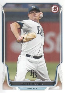 2014 Bowman #80 Matt Moore - NM-MT - Picture 1 of 2