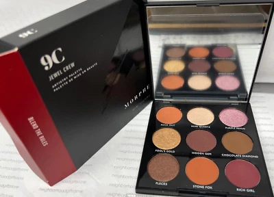 Morphe 9C Jewel Crew Eyeshadow Palette 9 COLORS 100% AUTHENTIC  NEW -FAST SHIP! - Image 1 of 4