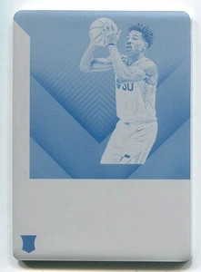 2022-23 NOIR Printing Plate Cyan Ochai Agbaji 1/1 Utah Jazz - Picture 1 of 2