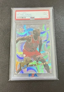 1995-96 Topps Michael Jordan #277 Power Booster PSA 9 - Bild 1 von 2
