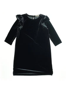 NWT Crewcuts Girls Black Dress 7 - Picture 1 of 2