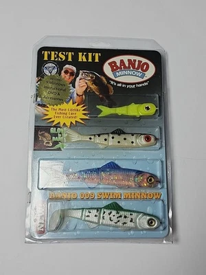 Banjo Minnow 009 • Señuelos Sistema Pesca 42 Piezas Como Se Ve En TV, Nuevos Precintados Foto 1 de 2
