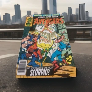 Marvel Super Action #33 Avengers vs Zodiac (1981) Bronze Age-Captain America NM - Picture 1 of 5
