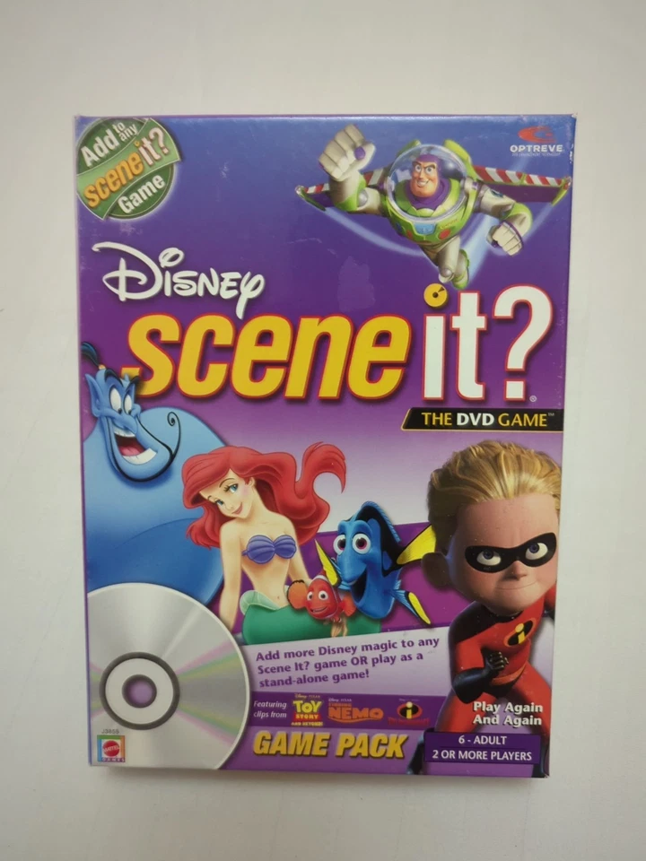 Disney Scene It Movie Trivia Game (DVD, 2006) The Incredibles, Toy Story, etc - Image 1 of 4