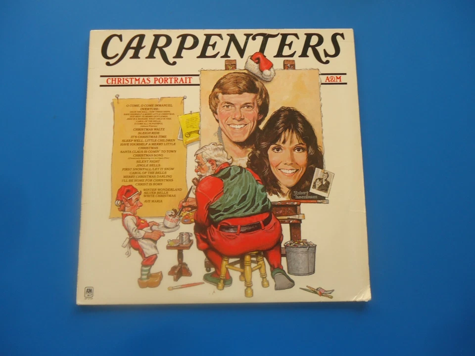 Carpenters Christmas Portrait LP (1978) SP-4726 - Image 1 of 4