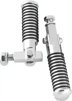 Kit de estriberas de anillo tórico de montaje en bloque Bikers Choice - Cromo motocicleta calle 492867 Foto 1 de 4