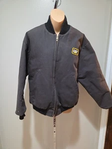 Vintage CAT Caterpillar Workwear Heavy ZipUp Jacket L Regular Made In USA - Bild 1 von 6
