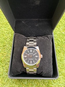 Seiko Mod Oister Perpetual Negro - Imagen 1 de 8