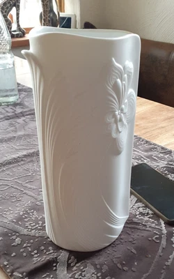 große Kaiser Bisquit-Porzellan Vase 26cm - Bild 1 von 4