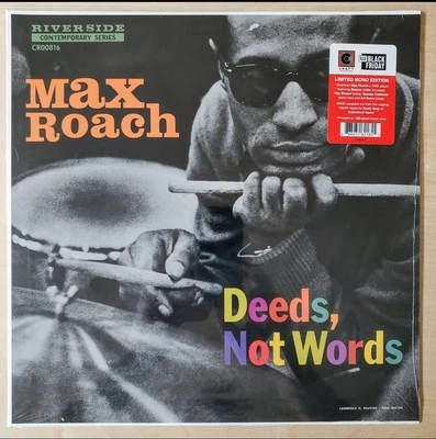 Max Roach Deeds, Not Words Craft  180g Sealed Audiophile Vinyl RSD Mono - Image 1 of 3