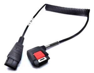 Zebra WT6000 RS6000 Headset Audio Adapter Cable Genuine OEM CBL-NGWT-AUQDLG-01 - Picture 1 of 5