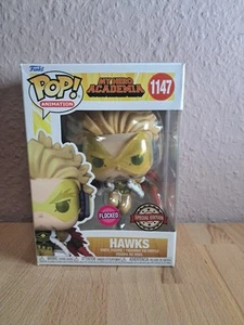 Hawks #1147 🎯 Funko Pop! - Animación My Hero Academia Flocked Edición Especial - Imagen 1 de 6