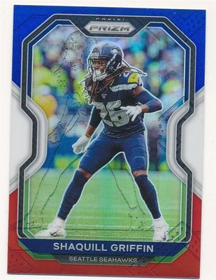 SHAQUILL GRIFFIN 2020 PANINI PRIZM RED WHITE BLUE #298 SEATTLE SEAHAWKS MINT - Image 1 of 2