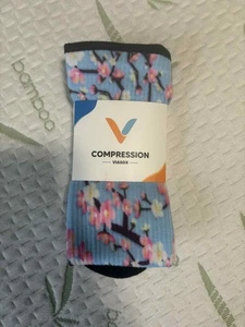 Viasox Large W10-13 / M9-12 Diabetiker Non-Bind Pastell Teich Kompressionsstrümpfe - Bild 1 von 2