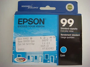 NUEVO EN CAJA FABRICANTE DE EQUIPOS ORIGINALES Epson T099220 cartucho de tinta cian (B921) re - Imagen 1 de 1